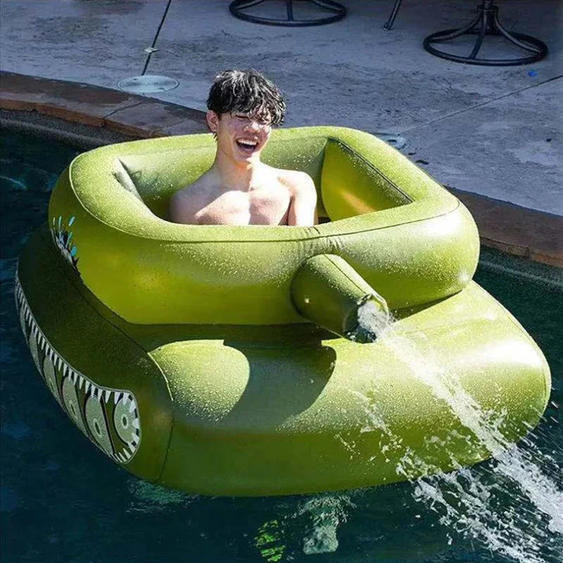 Inflatable PVC Swimming Pool Floating for Kids & Adults-1
