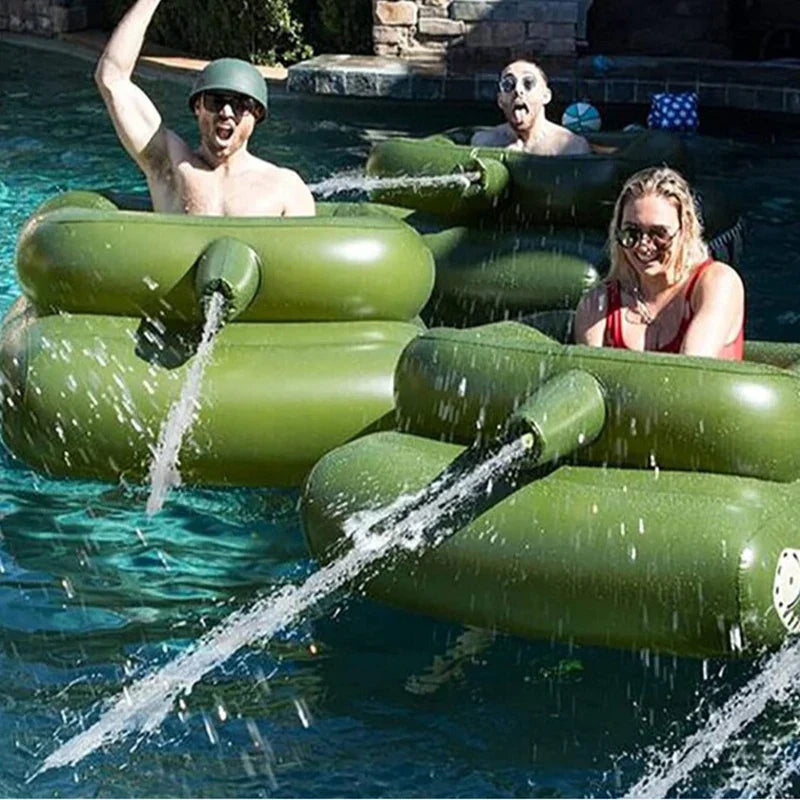 Inflatable PVC Swimming Pool Floating for Kids & Adults-3